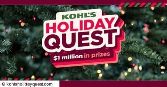 Kohl's Holiday Quest Instant Win Promotion 