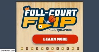 BK® - Full-Court Flip Instant Win Game