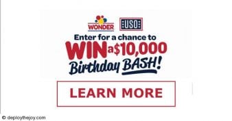 Wonder® - Deploy The Joy Sweepstakes