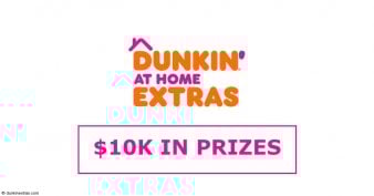 Dunkin' At Home Extra Cart Catch Sweepstakes