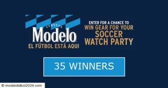 Modelo - El Fútbol Esta Aquí Sweepstakes