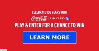 Coca-Cola® - United Airlines® 100 Years of United Instant Win Game and Sweepstakes