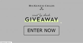 MacKenzie-Childs - Monthly Giveaway