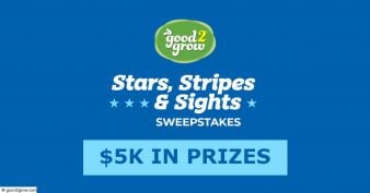 good2grow® - Stars And Stripes Sweepstakes