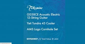 American Musical Supply - Takamine Summer Giveaway