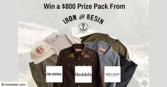 Heddels - $800 Iron & Resin Prize Pack Giveaway
