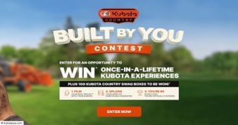 Kubota - Built by You Contest