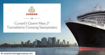 Cunard's Queen Mary 2 Transatlantic Crossing Sweepstakes