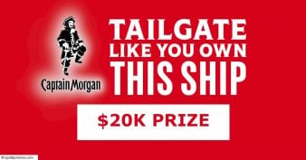 Captain Morgan Tailgate Sweepstakes