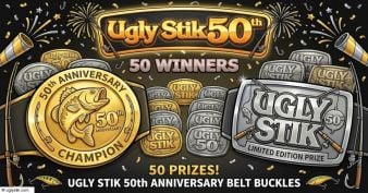 Ugly Stik - 50th Anniversary Belt Buckle Giveaway