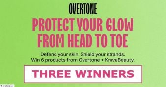 Overtone - Protect Your Glow Giveaway