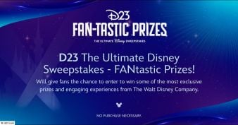 D23: The Ultimate Disney Sweepstakes