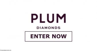 Plum Diamonds - Diamond Earrings Giveaway