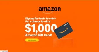 Amazon - $1,000 Sweepstakes 
