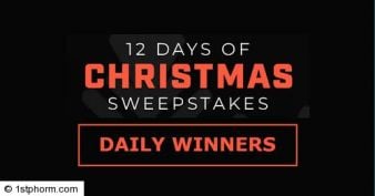 1st Phorm - 12 Days of Christmas Sweepstakes