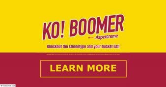 Aspercreme - KO Boomer Sweepstakes