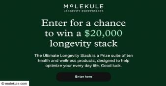 Molekule - Longevity Sweepstakes