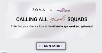 Soma's Ultimate Spa Weekend Sweepstakes