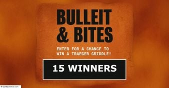 Bulleit & Bites - Griddle Sweepstakes