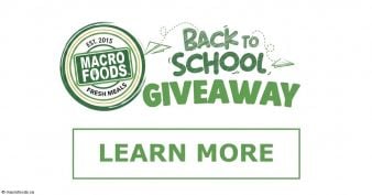 Macro Foods - Back-to-School Giveaway