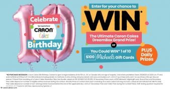 Caron Cakes - 10th Birthday Contest