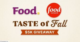 Food Network® - Taste of Fall Giveaway