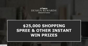 At Home - Design Rewards Sweepstakes
