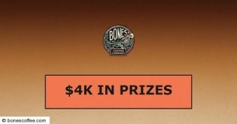 Bones Coffee Company - 10th Birthday Golden Giveaway