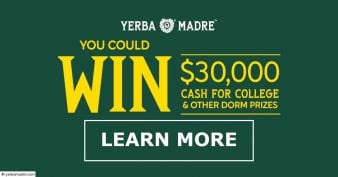 Yerba Madre - Cash For College Sweepstakes