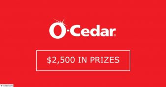 O-Cedar - Punch up the Joy Awards Giveaway
