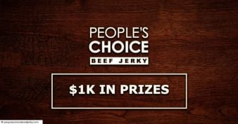 People's Choice Beef Jerky - Fall Foodie Giveaway