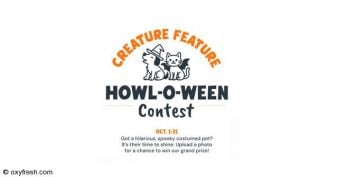 Oxyfresh - Pet Howloween Contest