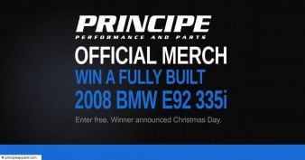 Principe E92 335i Giveaway