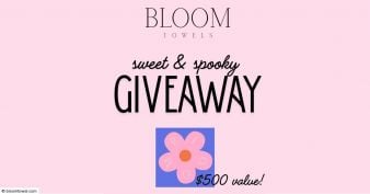 Bloom Towels - Sweet & Spooky Giveaway