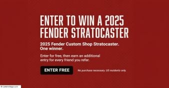 Carter Vintage - 2025 Fender Stratocaster Giveaway