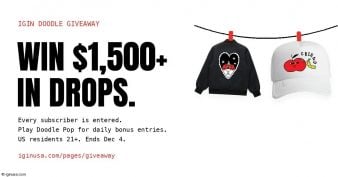 IGIN - Doodle Giveaway