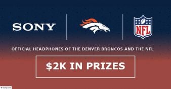 Sony Electronics - Denver Broncos WH-1000XM6 Headphones Sweepstakes
