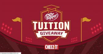 Dr Pepper® and Cheez-It® Tuition Giveaway 